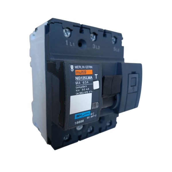 Merli gerin 18886 automatic switch ng125lma 3p 63a c. ma